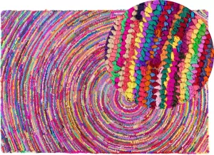 Beliani MALATYA Laagpolig vloerkleed Multicolor Kunststof