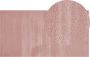 Beliani MIRPUR Shaggy vloerkleed Roze 80 x 150 cm Polyester - Thumbnail 1