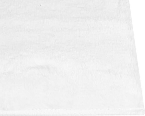 Beliani MIRPUR Shaggy vloerkleed Wit 160 x 230 cm Polyester - Foto 2