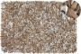 Beliani MUT Shaggy vloerkleed Lichtbeige Bruin 160 x 230 cm Leer - Thumbnail 2