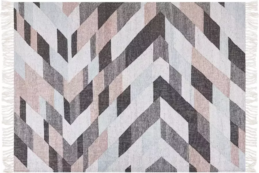 Beliani NAKKAS Jute vloerkleed Multicolor 140 x 200 cm Jute - Foto 2