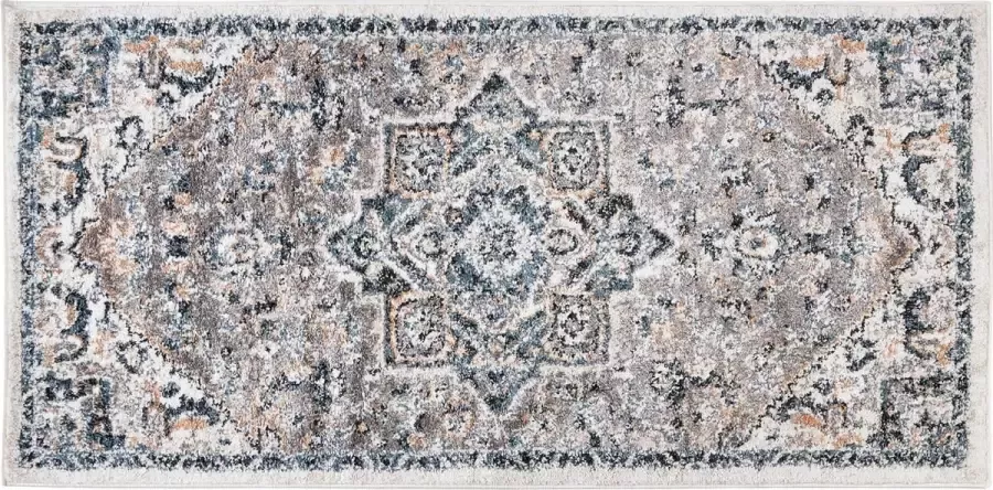 Beliani -NERKIN-Vloerkleed vintage-Multicolor-80 x 150 cm-Polypropyleen