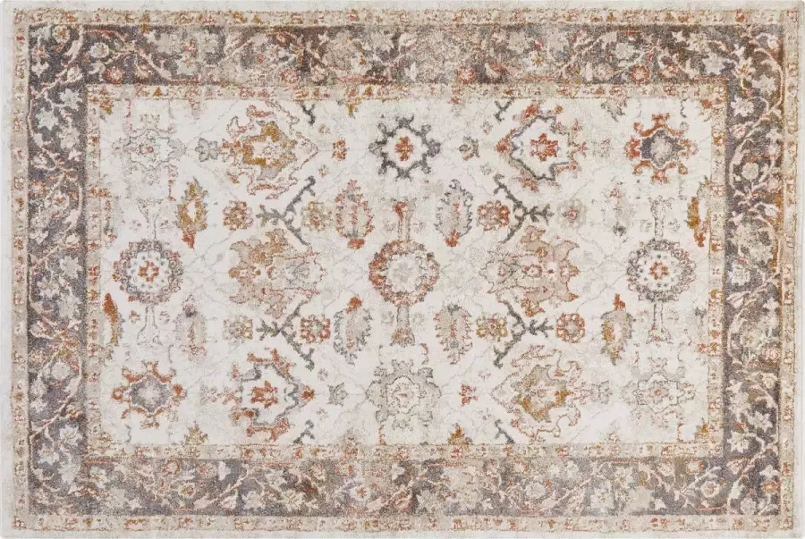 Beliani NURNUS Vintage vloerkleed Beige 200 x 300 cm Polypropyleen