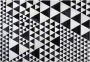 Beliani ODEMIS Laagpolig vloerkleed Zwart 160 x 230 cm Koeienhuid leer - Thumbnail 1