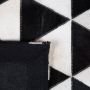 Beliani ODEMIS Laagpolig vloerkleed Zwart 160 x 230 cm Koeienhuid leer - Thumbnail 3