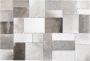Beliani PERVARI Patchwork vloerkleed Bruin 140 x 200 cm Koeienhuid - Thumbnail 2