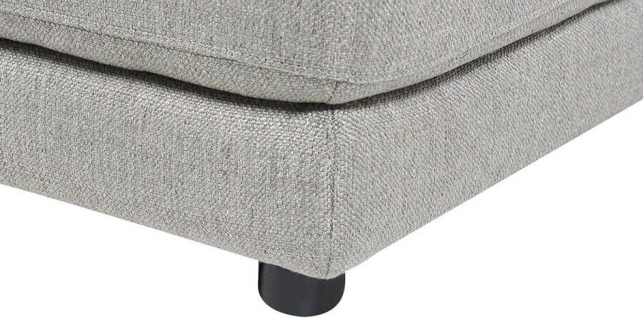 Beliani SIGTUNA Ottomaan Lichtgrijs Polyester - Foto 2