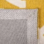 Beliani SILVAN Laagpolig vloerkleed Geel 160 x 230 cm Wol - Thumbnail 3