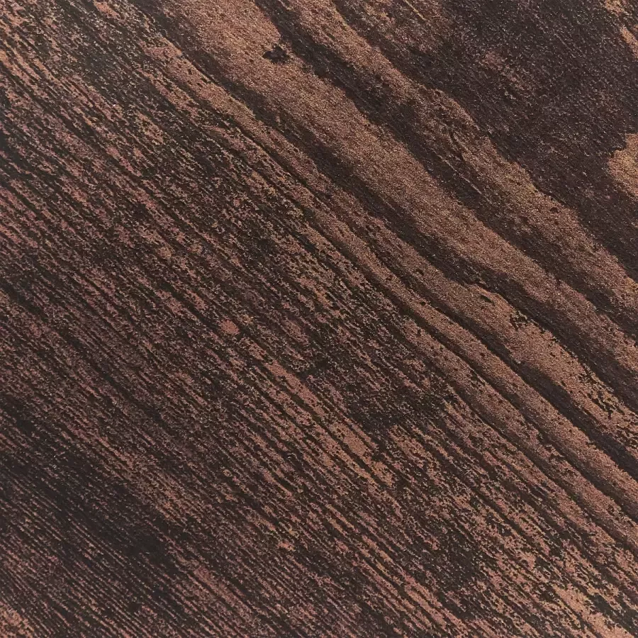 Beliani TOLAR Bijzettafel Donkere houtkleur Spaanplaat - Foto 1