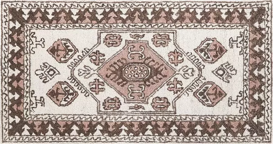 Beliani Vloerkleed wol meerkleurig 80 x 150 cm TOMARZA - Foto 2