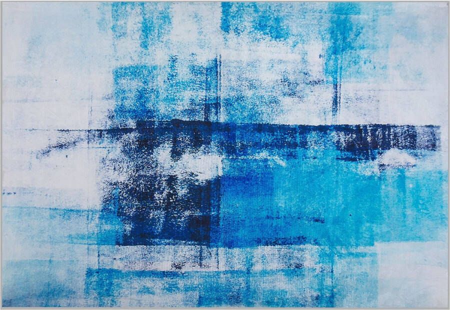 Beliani TRABZON Laagpolig vloerkleed Multicolor 160 x 230 cm Polyester