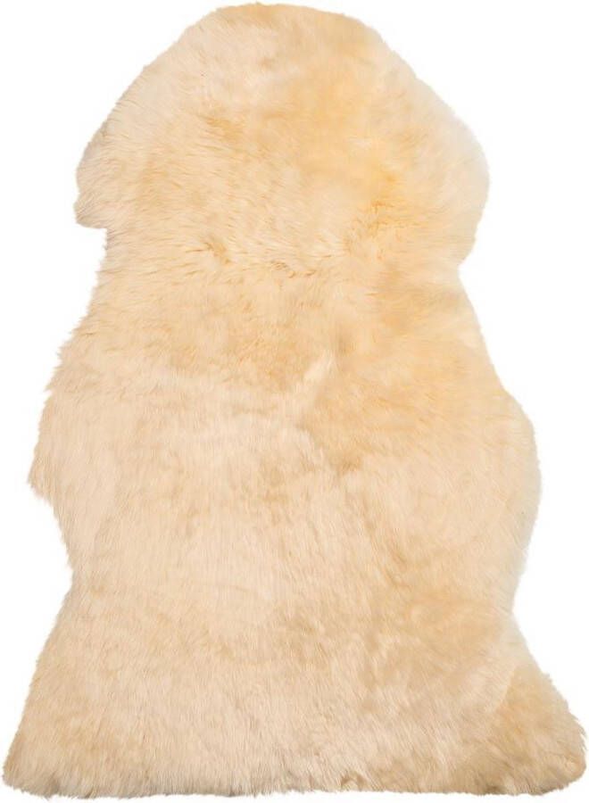 Beliani Schapenvel beige 100-110 x 65 cm ULURU
