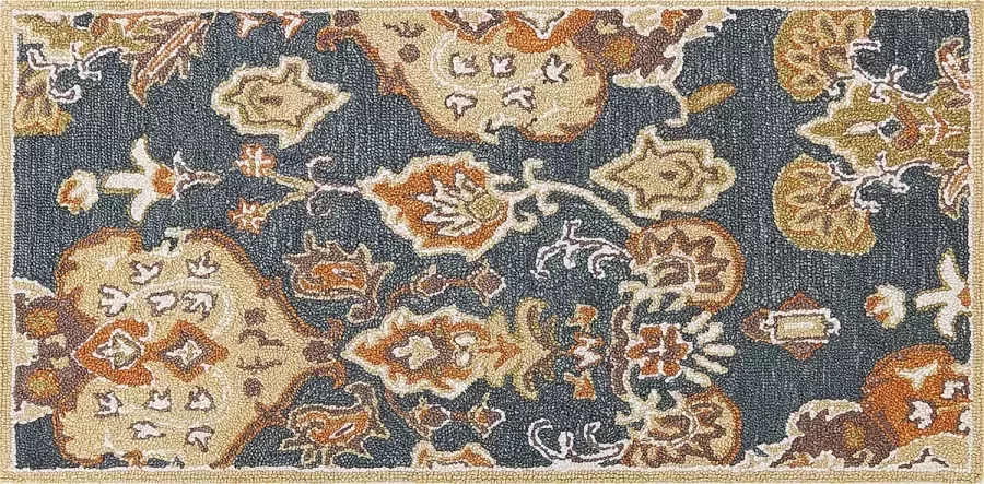 Beliani Vloerkleed vintage meerkleurig 80 x 150 cm UMURLU - Foto 2