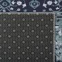 Beliani VADKADAM Laagpolig vloerkleed Grijs 80 x 240 cm Polyester - Thumbnail 2