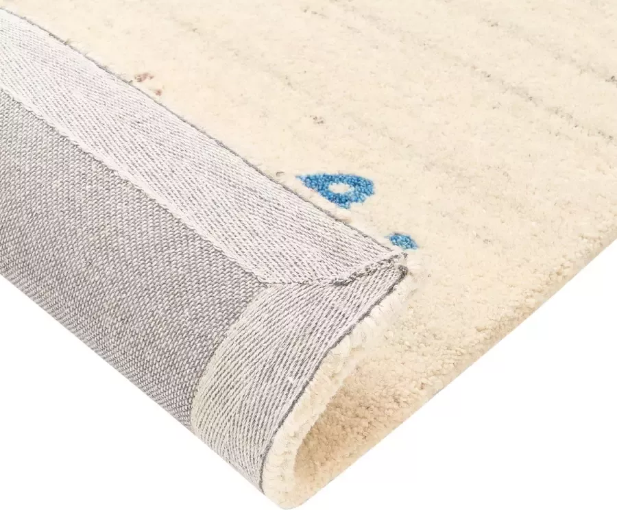 Beliani YALI Modern vloerkleed Lichtbeige 160 x 230 cm Wol - Foto 2