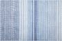 Beliani YARDERE Laagpolig vloerkleed Blauw 160 x 230 cm Viscose - Thumbnail 1