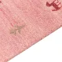 Beliani YULAFI Modern vloerkleed Roze 140 x 200 cm Wol - Thumbnail 3