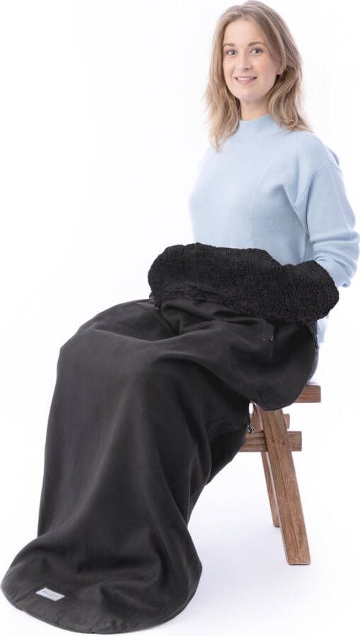 Belieff Cozy Deken (M) – Dikke Warmte Deken Fleece – Voetenzak Volwassene Fleece Plaid – Fleece Deken Warmtedeken – Warmte Deken Elektrisch Voor Op De Bank (Exclusief Heating Systeem) Grijs