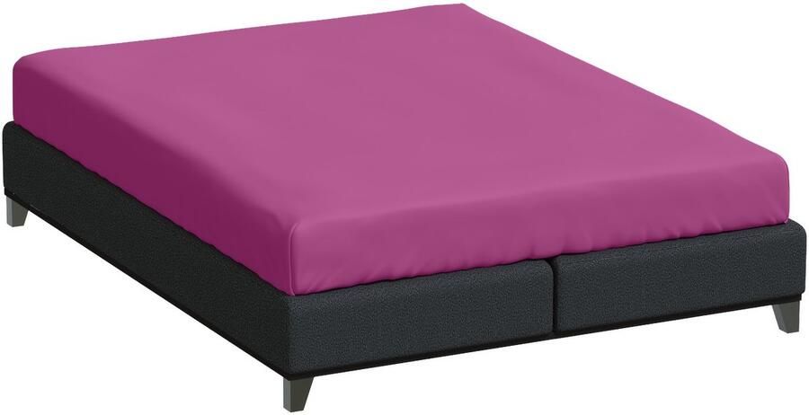Bella Donna Twijfelaar Hoeslaken Jersey fuchsia-0540 120 200-130 220