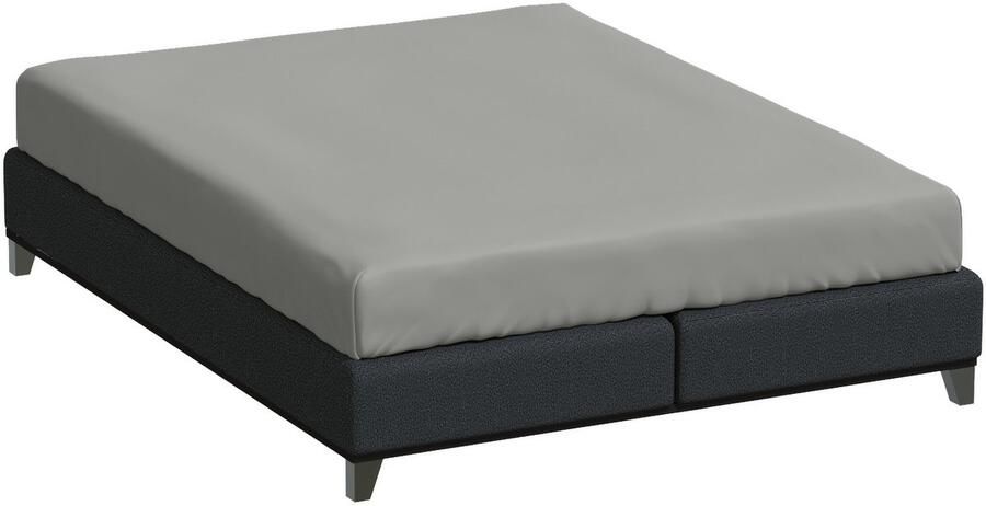 Bella Donna Twijfelaar Hoeslaken Jersey lichtgrijs-0703 120 200-130 220