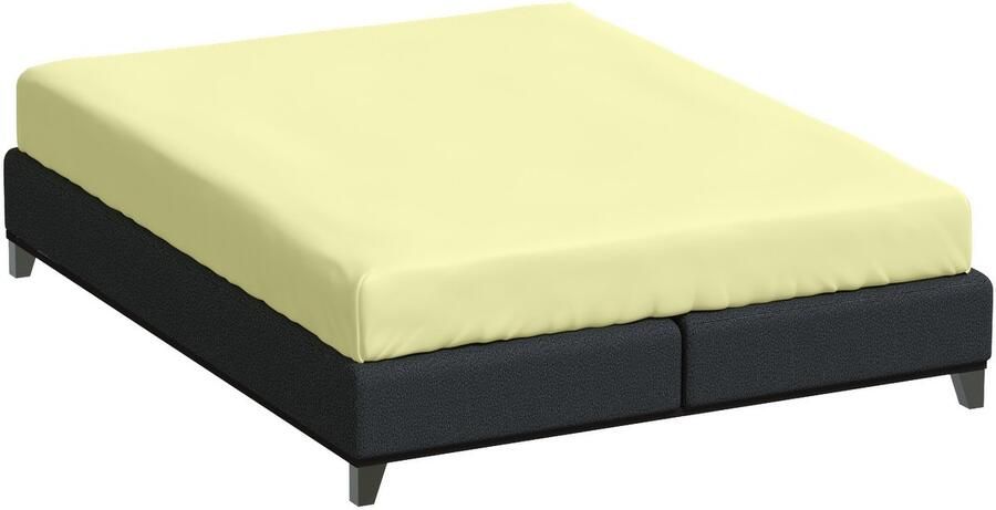 Bella Donna Twijfelaar Hoeslaken Jersey limoen-0531 120 200-130 220