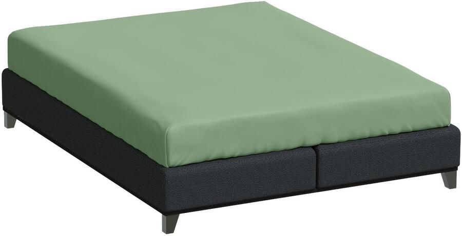 Bella Donna Twijfelaar Hoeslaken Jersey olijf-0533 120 200-130 220