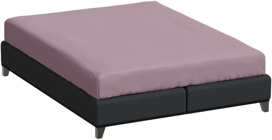 Bella Donna Twijfelaar Hoeslaken Jersey oudroze-0565 120 200-130 220