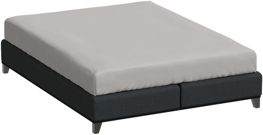 Bella Donna Twijfelaar Hoeslaken Jersey parelgrijs-0710 120 200-130 220