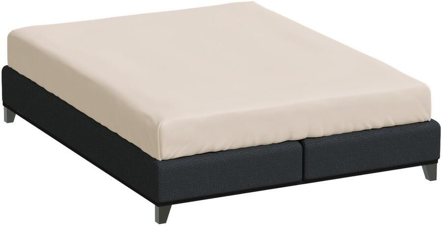 Bella Donna Twijfelaar Hoeslaken Jersey poeder-0110 120 200-130 220