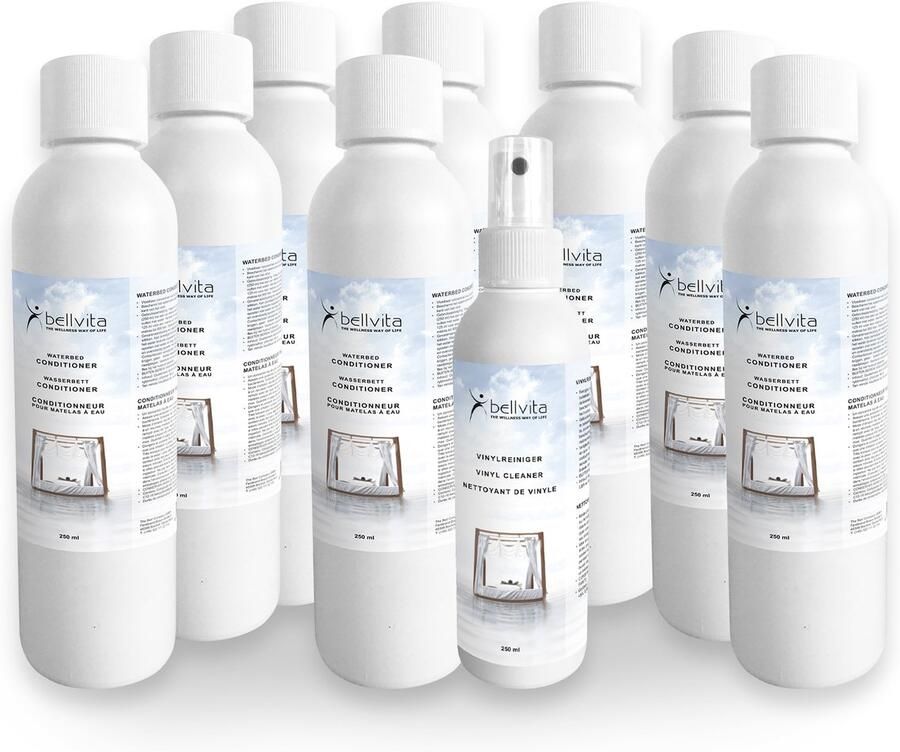 Bellvita Waterbed Conditioner 4 Jaar Set + 1 Jaar Vinyl Reiniger