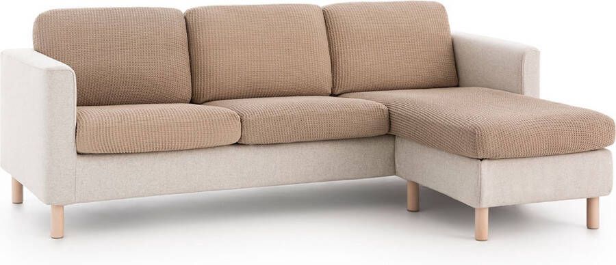 Belmarti Zitkussenhoes Bali 65cm tot 95cm breed Linnen Universele zitkussen hoes voor elke zithoek Multi-elastisch - Foto 2