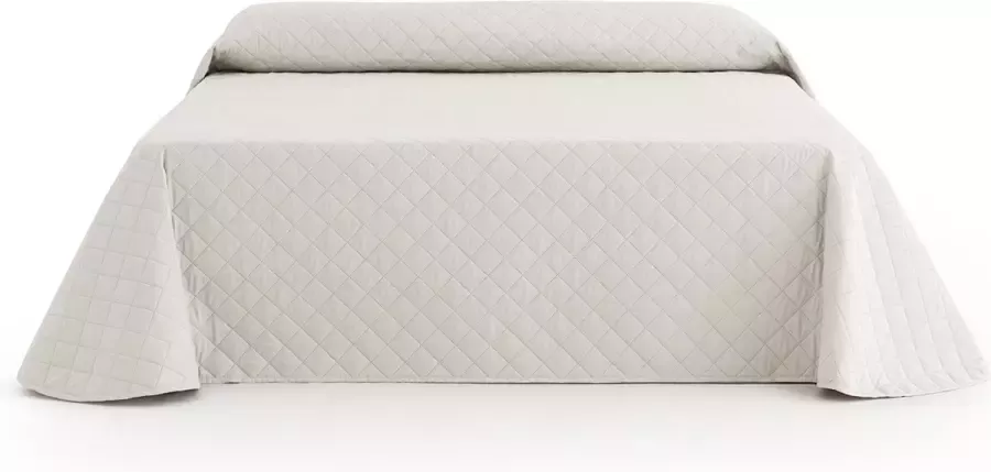 Belmarti Bedsprei Duo Quilt 2-persoons bed 160 cm. Ivoor