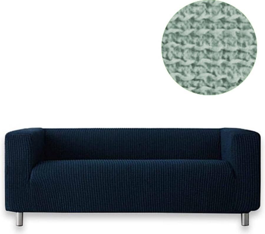 Belmarti Bankhoes Milos hoge armleuning 70cm tot 110cm breed Mint Extreme Stretch stof Anti-statische Bankhoezen Premium kwaliteit