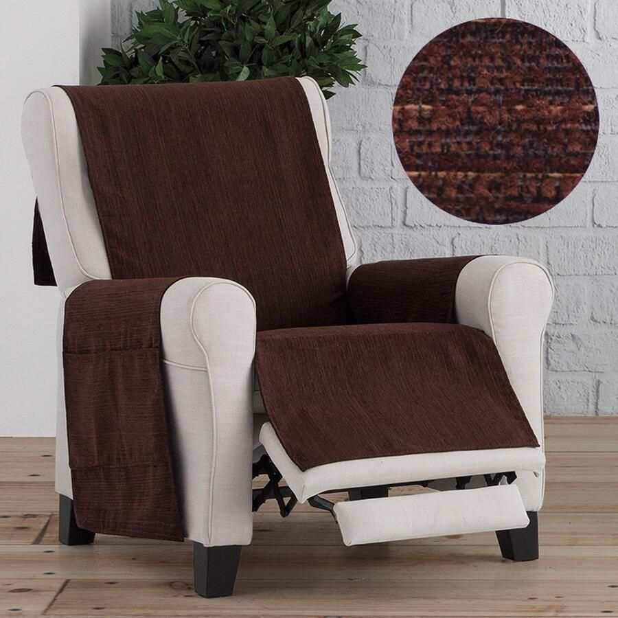 Belmarti Fauteuilbeschermer Kioto 55cm breed Bruin