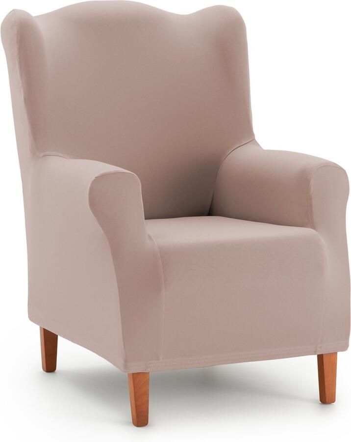 Belmarti oorfauteuil Hoes Anza 70cm tot 100cm breed Linnen zachte luxe stretchstof vormt moeiteloos naar je fauteuil Premium kwaliteit