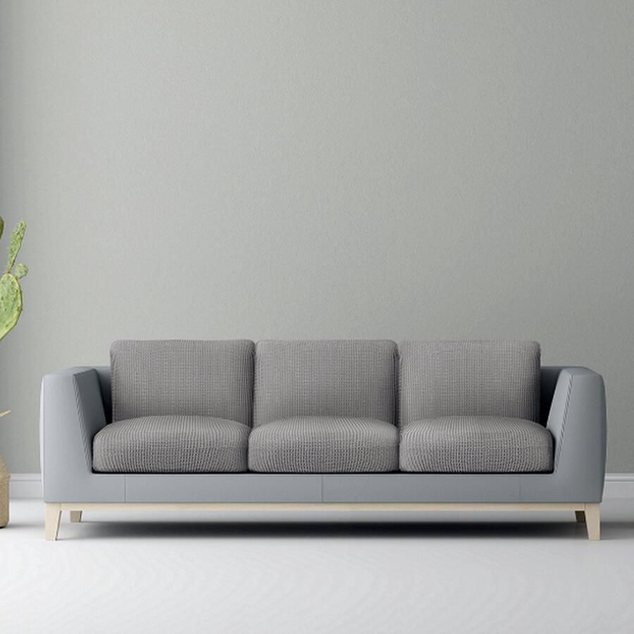 Belmarti Zitkussen Hoes Bali 45-65cm Lichtgrijs Zitkussens voor Banken Campers en Boten – Beste kwaliteit zitkussenhoes