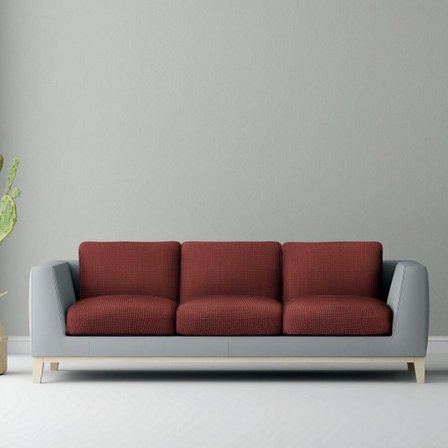 Belmarti Zitkussen Hoes Bali 45-65cm Steenrood Zitkussens voor Banken Campers en Boten – Beste kwaliteit zitkussenhoes