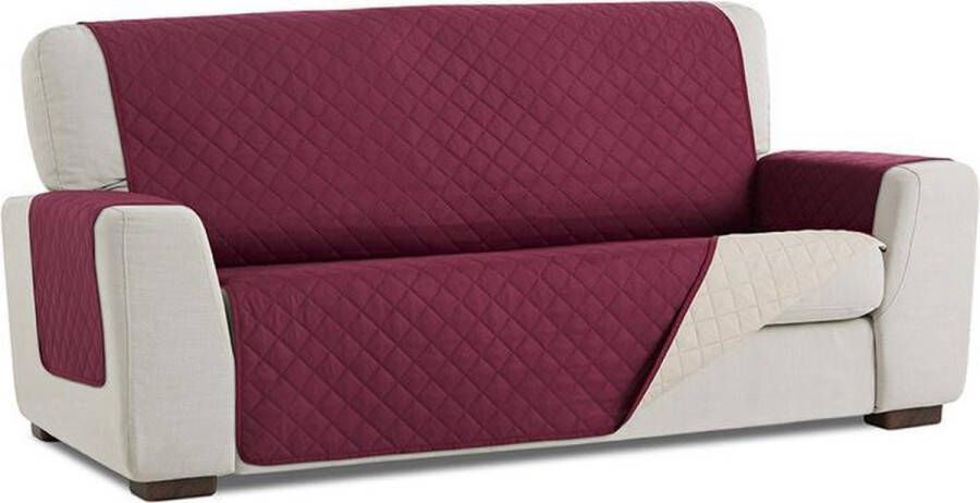 Belmarti Duo quilt Bankbeschermer 110cm breed Paars Twee kanten te gebruiken OekoTex keurmerk