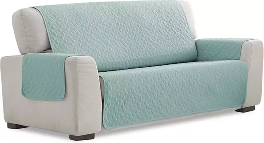 Belmarti Fauteuilbeschermer Geo 55cm breed Jade Soft Touch Anti-slip Onderkant Ideaal voor Huisdieren en Kinderen