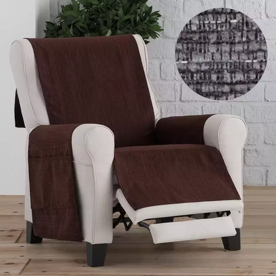 Belmarti Fauteuilbeschermer Kioto 55cm breed Grijs
