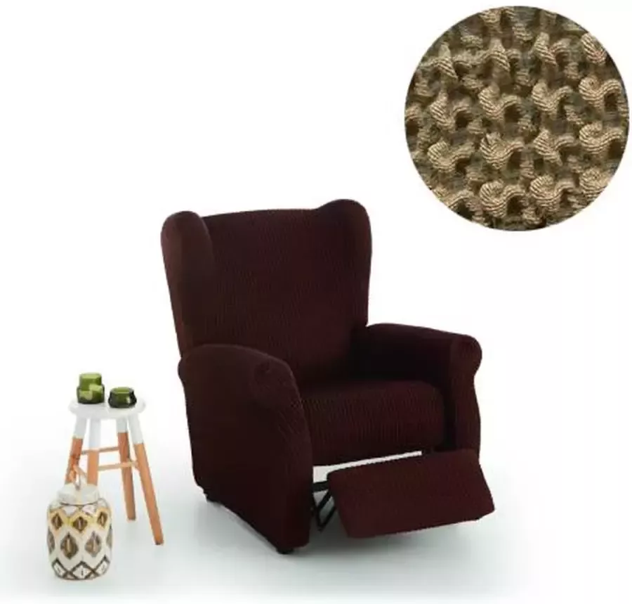 Belmarti Hoes voor relaxstoel met beweegbare voet Beige 65-90cm breed