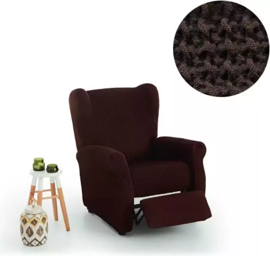 Belmarti Hoes voor relaxstoel met beweegbare voet Bruin 65-90cm breed