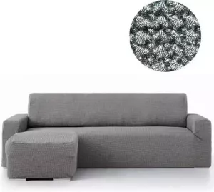Belmarti Milos Chaise Longue Bankhoes Links & Korte arm 230cm tot 300cm breed Arm: 60cm tot 110cm Donkergrijs