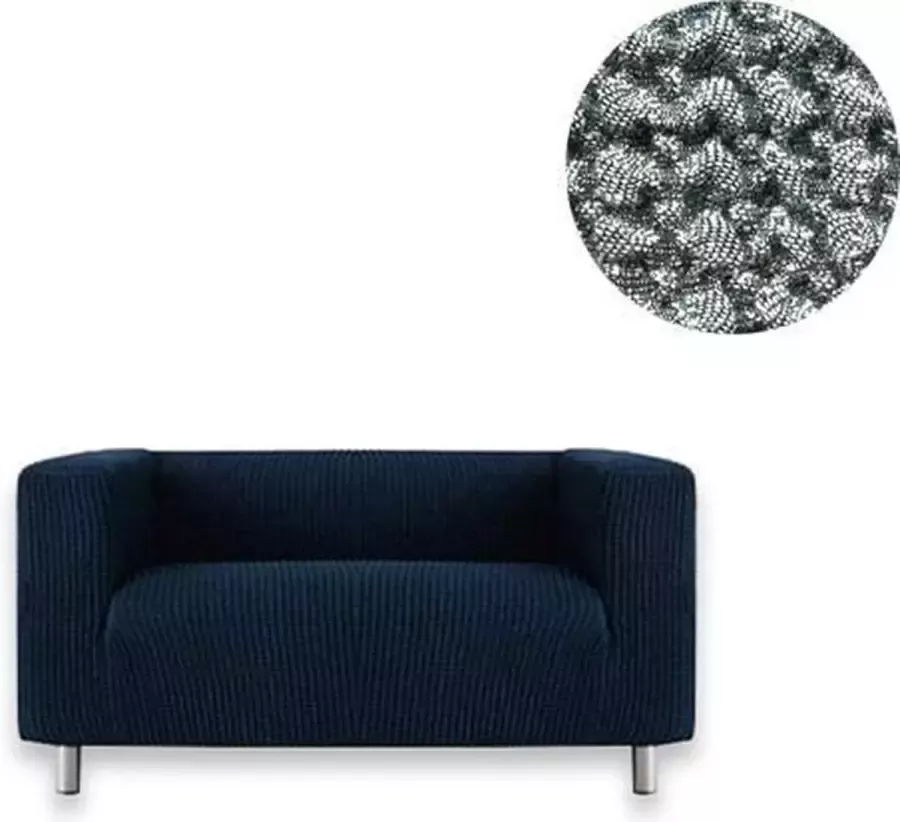 Belmarti Milos Bankhoes met hoge armleuning Donkergrijs 170-190cm Extreme stretch Beste kwaliteit bankhoezen