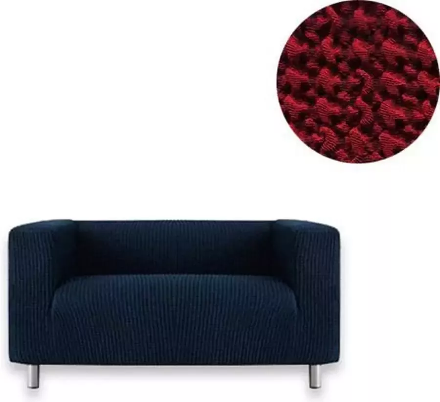 Belmarti Milos Bankhoes met hoge armleuning Rood 170-190cm Extreme stretch Beste kwaliteit bankhoezen