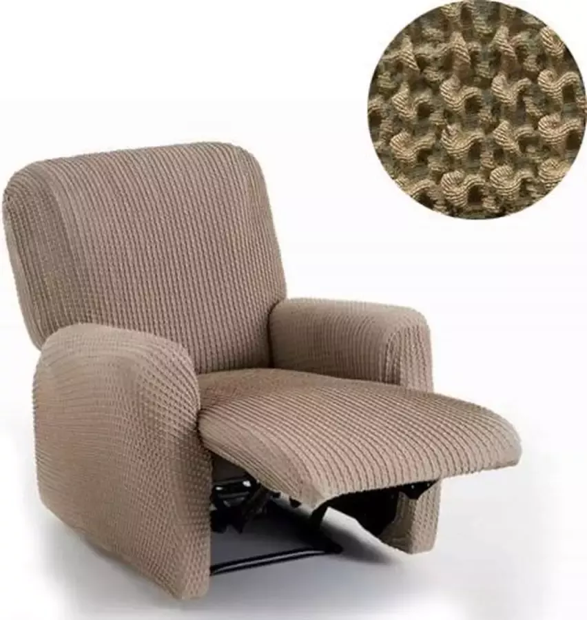Belmarti Milos Stoelhoes voor uw relax fauteuil 60cm tot 85cm breed Beige