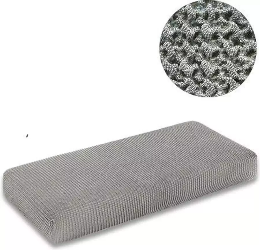 Belmarti Zitkussen Hoes Bali 45-65cm Grijs Zitkussens voor Banken Campers en Boten – Beste kwaliteit zitkussenhoes - Foto 3