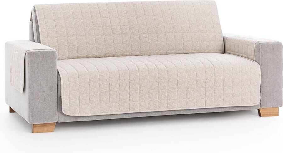 Belmarti Pure Bankbeschermer Lichtgrijs 110cm breed Gemaakt van hoogwaardig katoen voor optimaal comfort