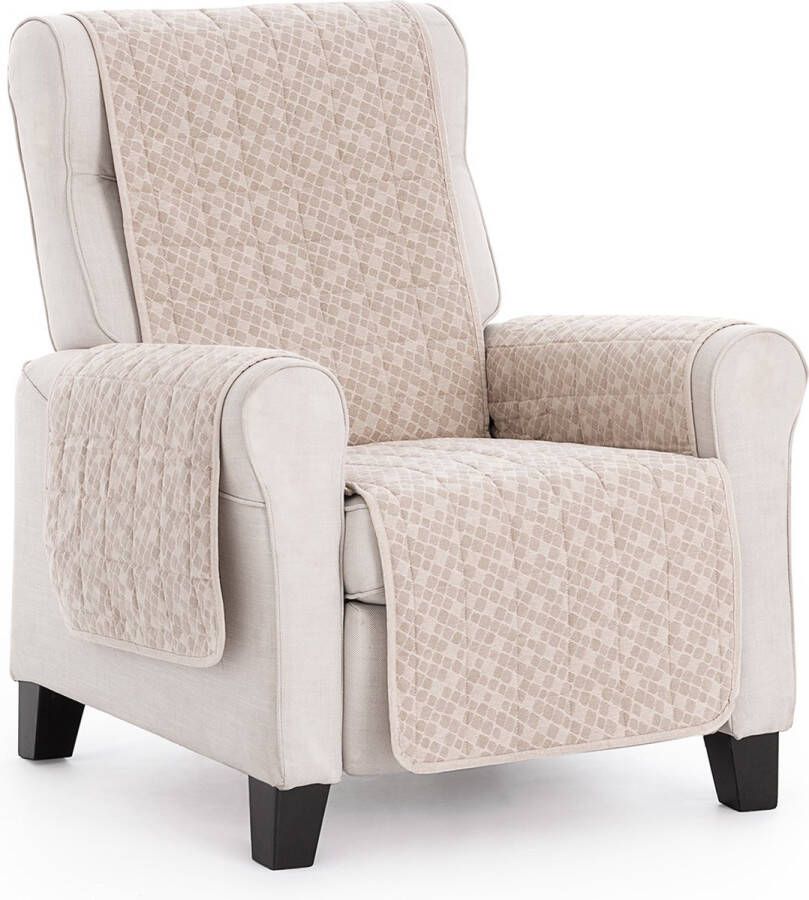 Belmarti Fauteuilbeschermer Pure 55cm breed Linnen Stijlvolle fauteuil beschermer Premium kwaliteit