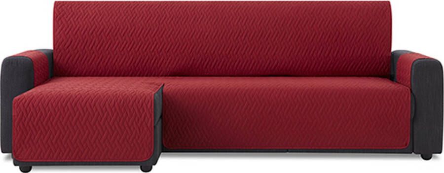 Belmarti Waterproof Bankbeschermer Links urine bestendig 200cm breed Rood